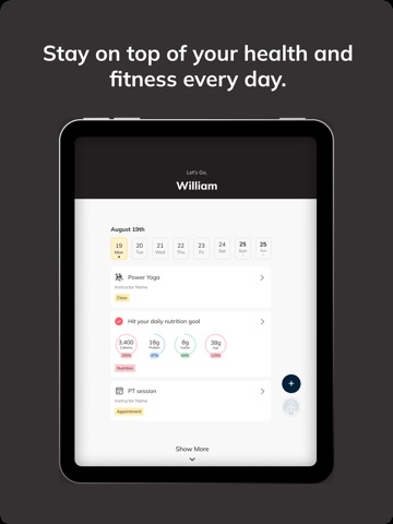 BuiltHappy iPad screenshot