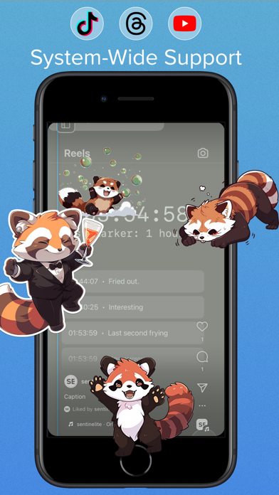 Screenshot #3 pour Red Panda Stickerpack