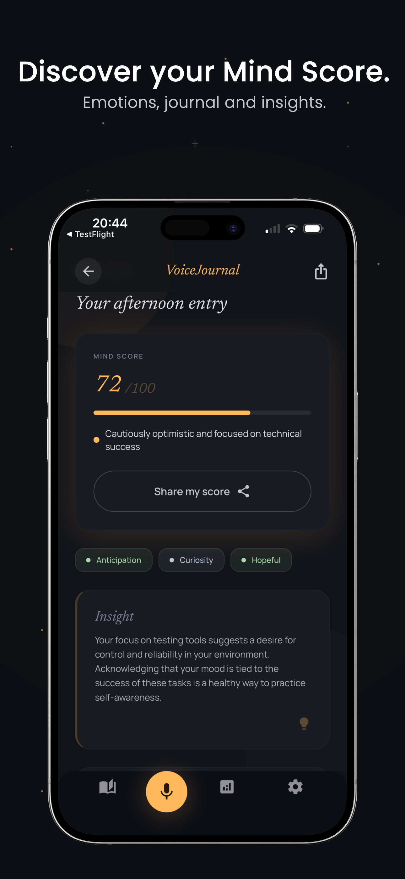 VoiceJournal: AI Mood Diary