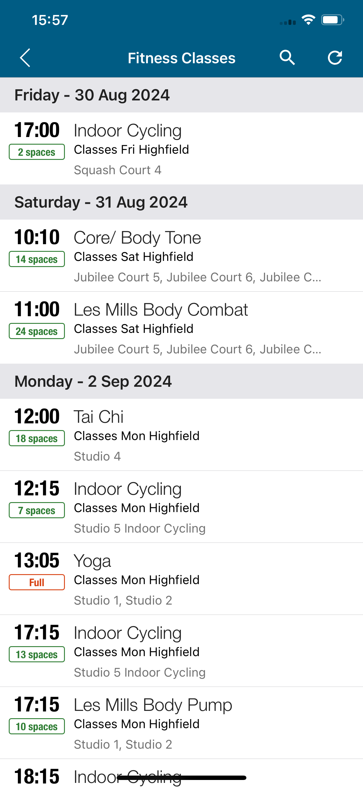 UoS Sport screenshot 4