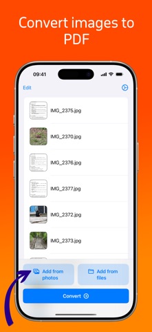 Image to PDF - PixPDF Screenshot 1 of 4