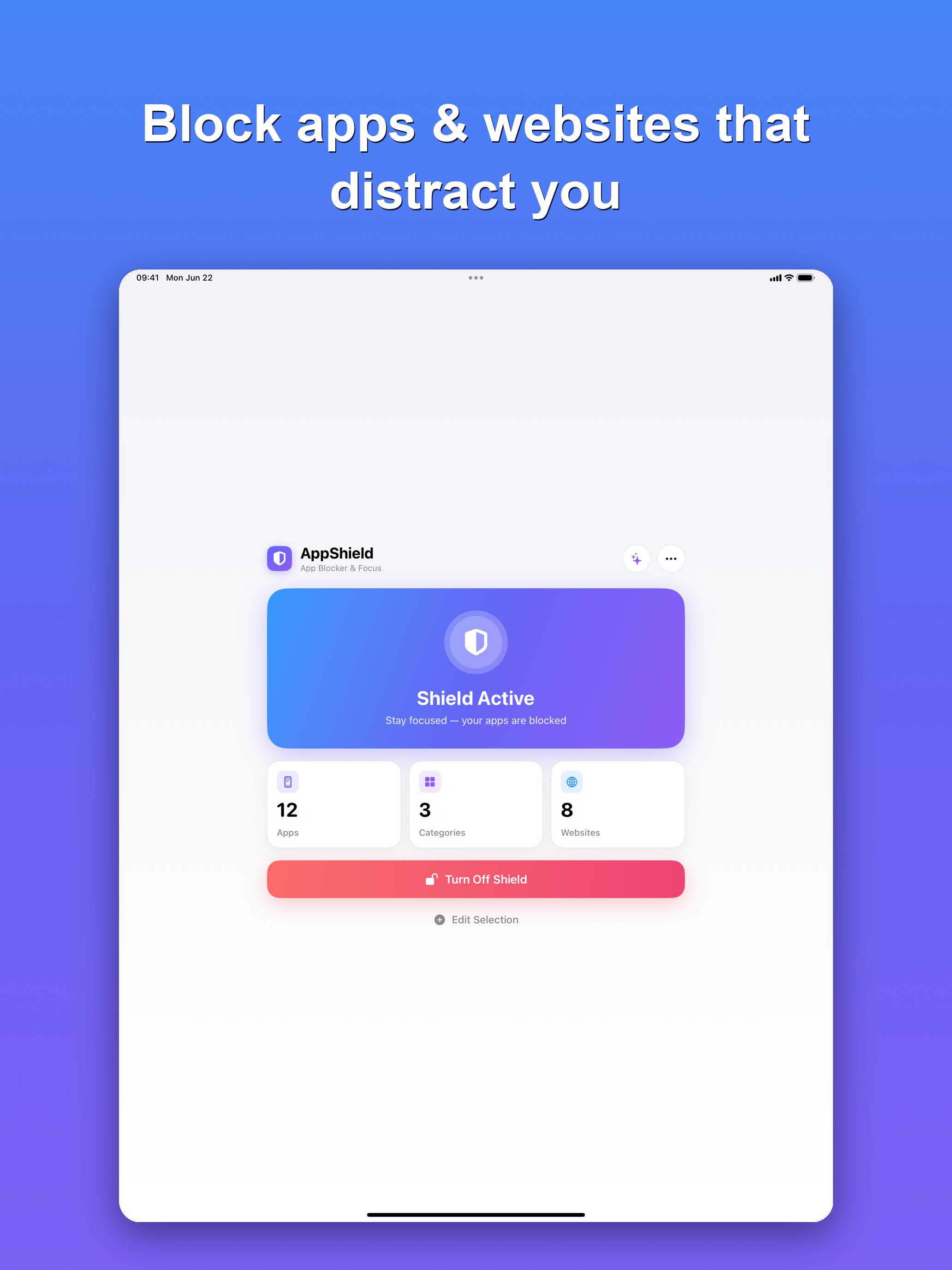 AppShield: App Blocker & Focus