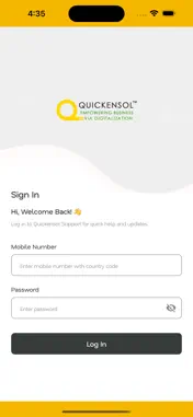 Quickensol Support screenshot 2