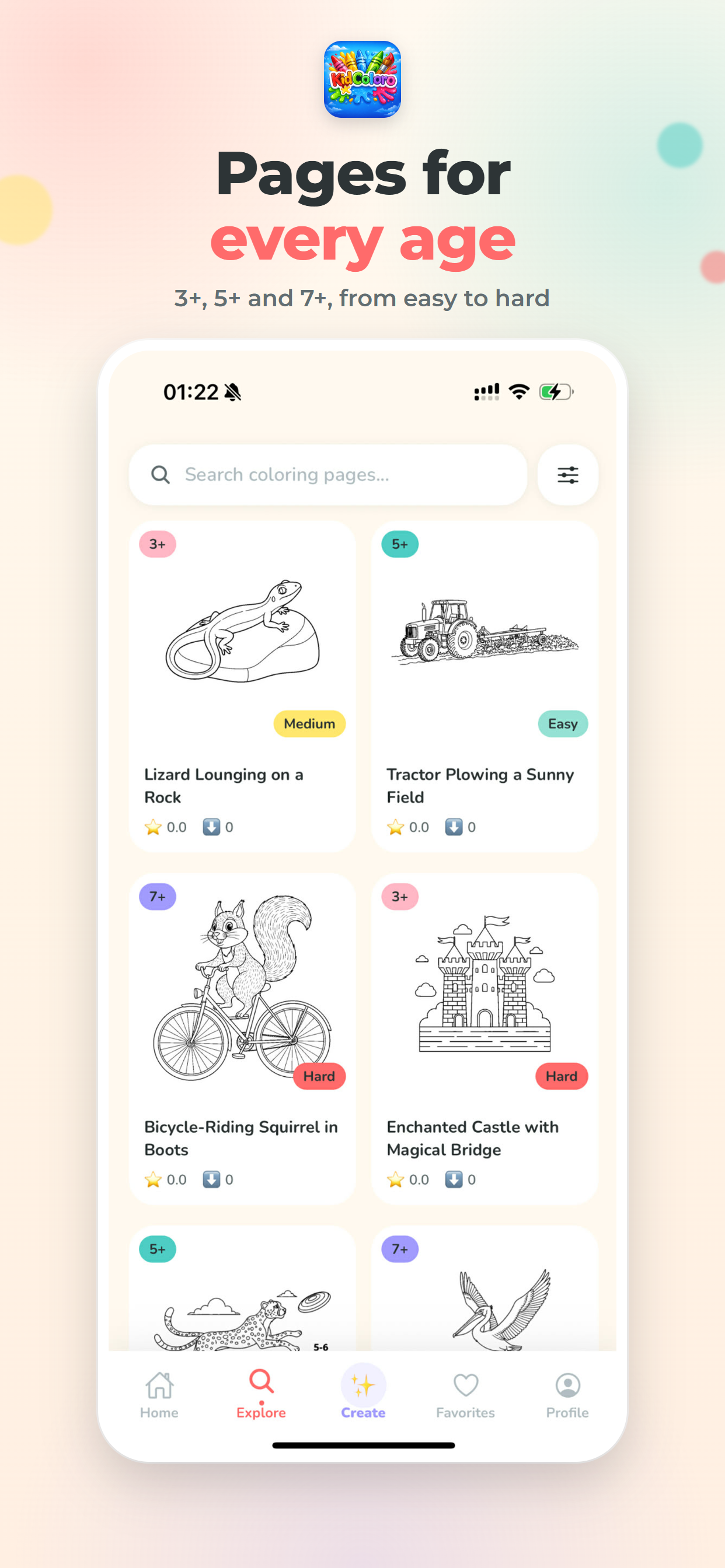 KidColoro: Coloring Book screenshot 3