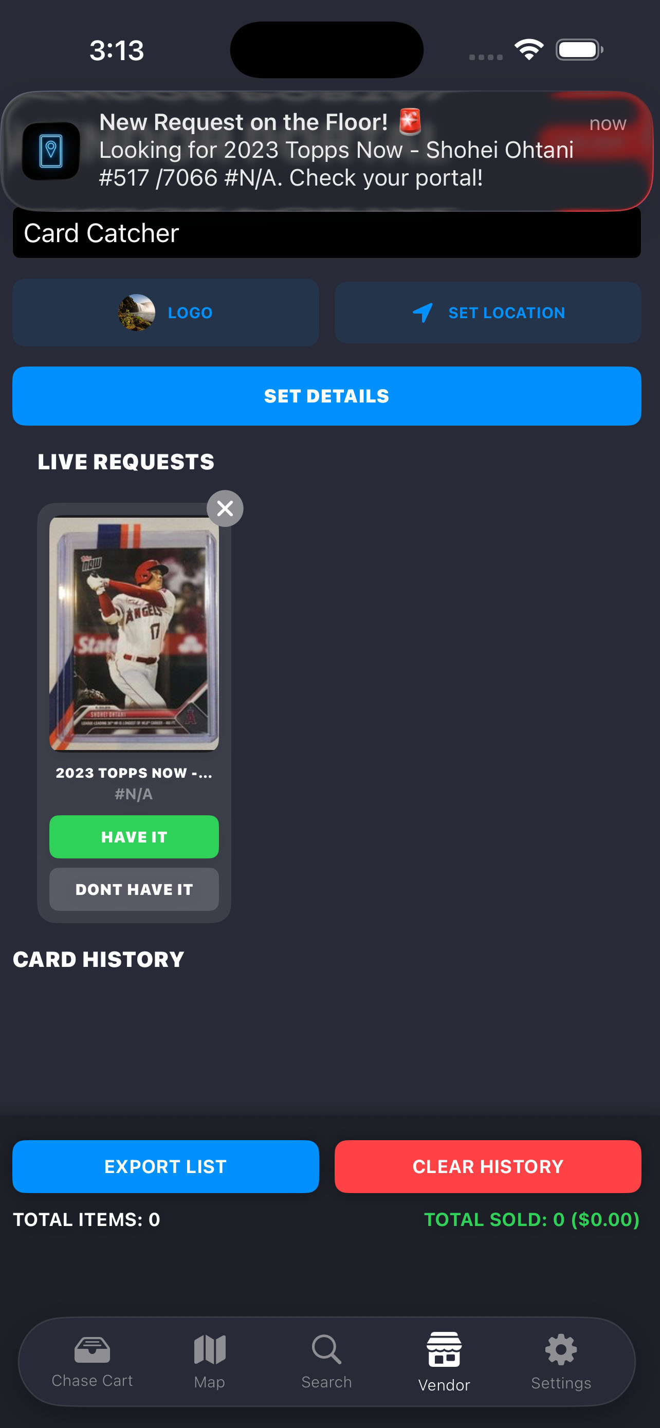 Card Catcher