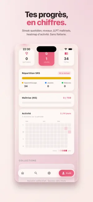 Moji - Vocabulaire JLPT screenshot 4