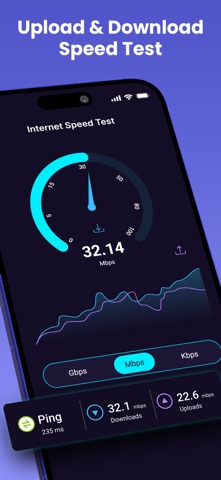 Internet Speed Test App screenshot