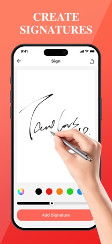 PDF Scanner: Edit & Sign iPhone screenshot