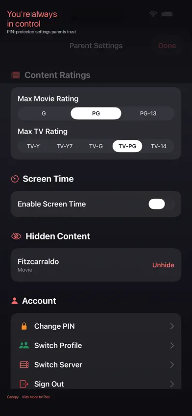 Canopy for Plex screenshot 4