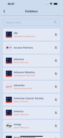 BradyPLUS Events iPhone screenshot