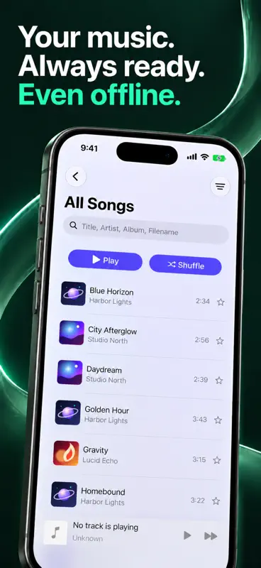 Basic Music Player - Local MP3 screenshot 4 of 6