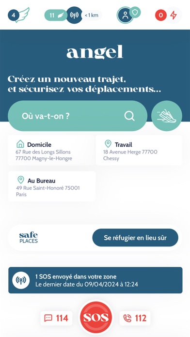 Screenshot #1 pour Angel app