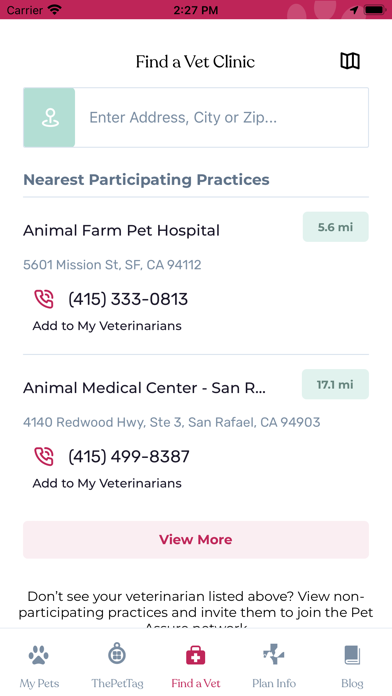 Pet Assure Screenshot