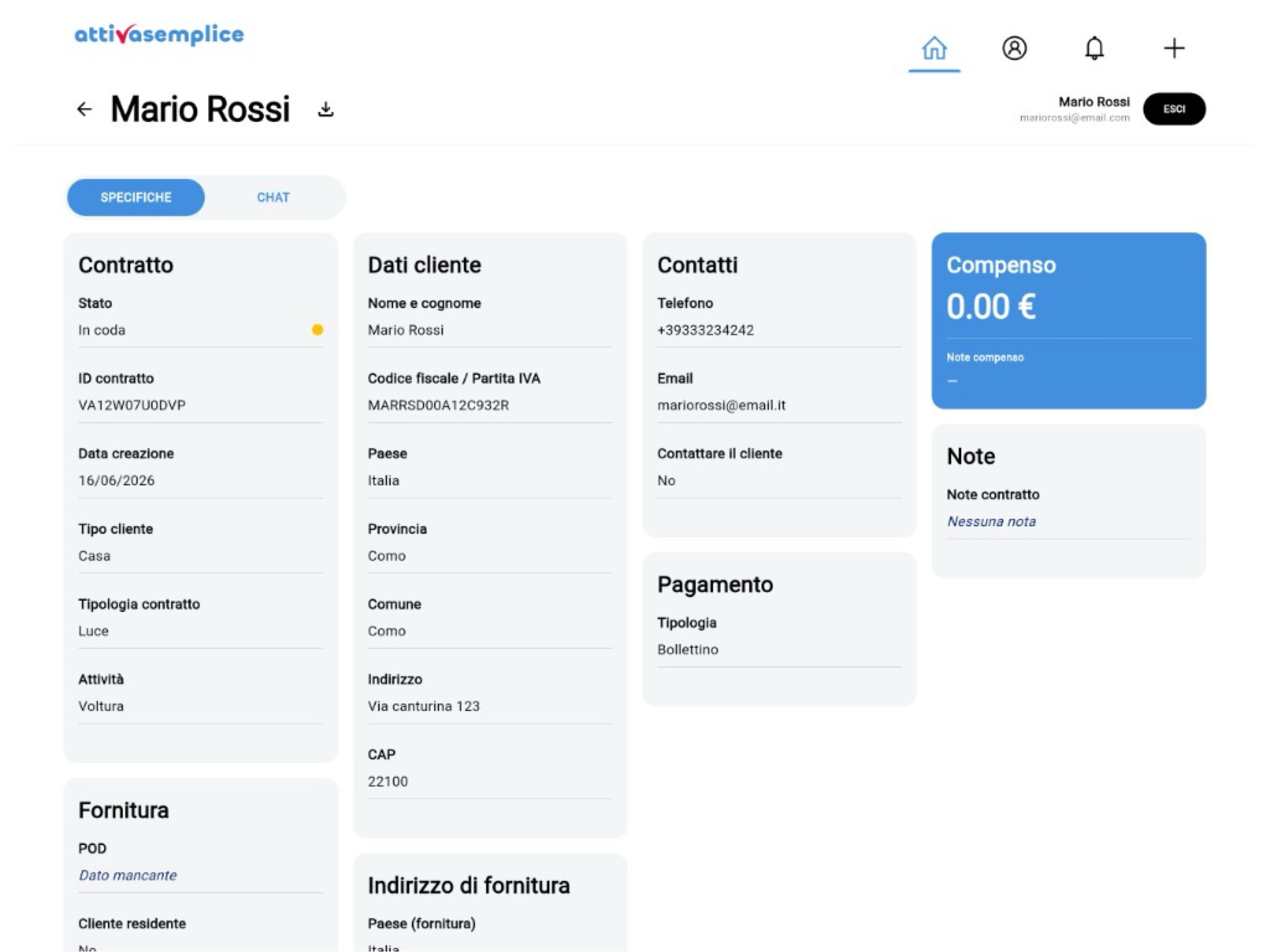 Attiva Semplice screenshot 7
