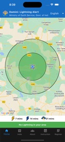 Damini : Lightning Alert screenshot
