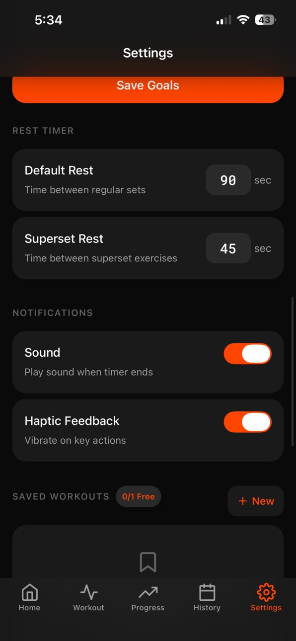 iPhone screenshot