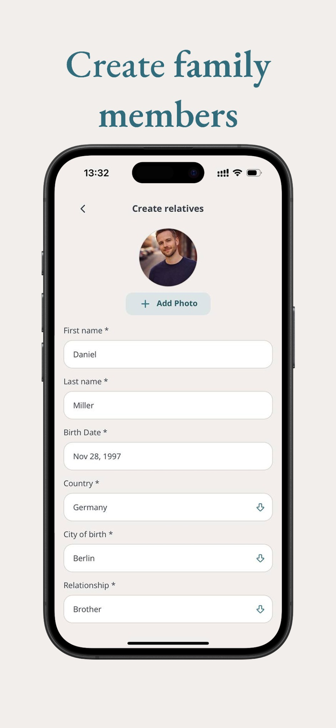 Memoria Global: Family Tree screenshot 4