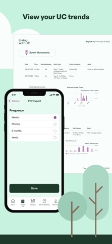 LivingWith™ Ulcerative Colitis iPhone screenshot