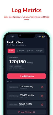 HeartWise Fitness screenshot