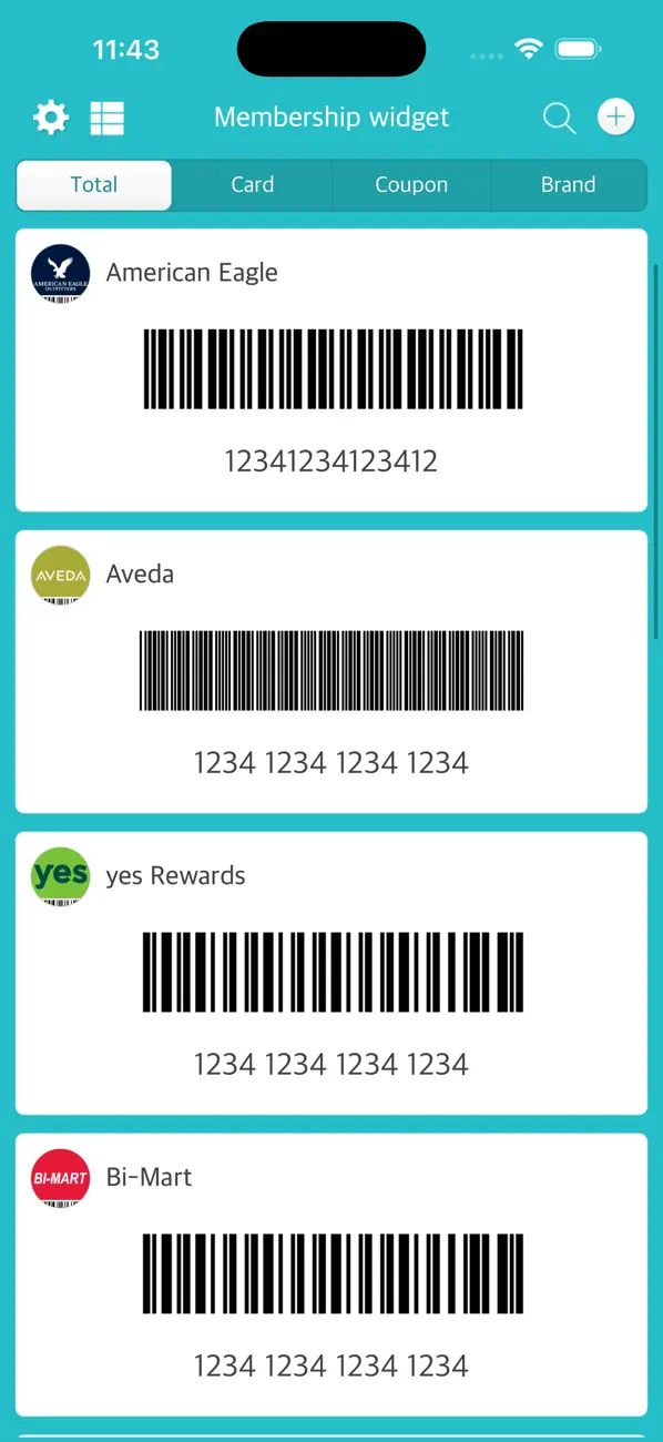 Screenshot #2 pour Membership widget