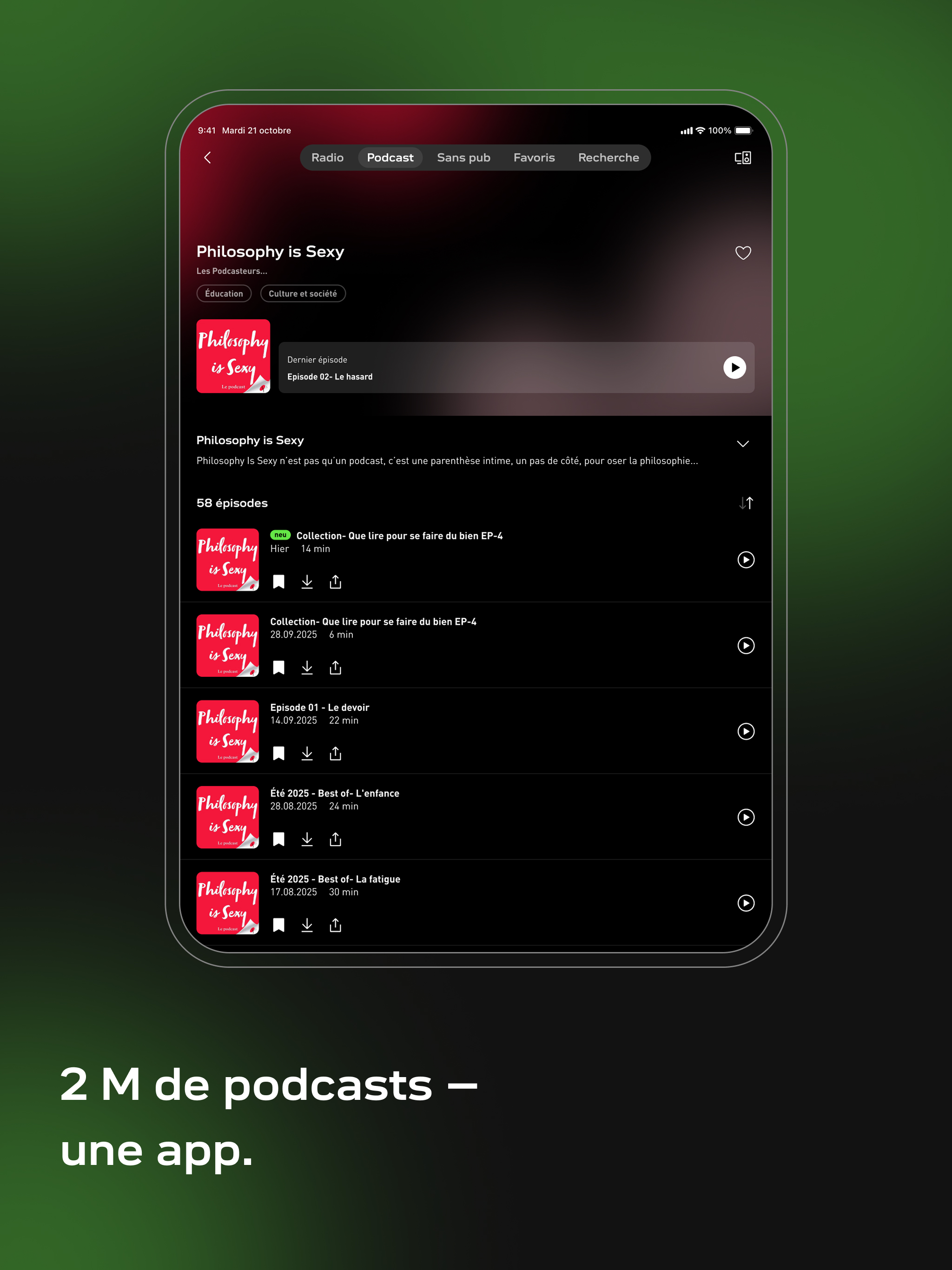 radio.fr - radio et podcast