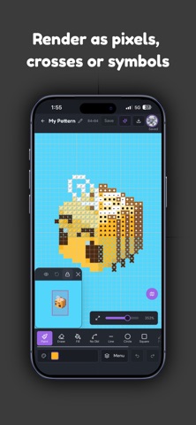 PixelStitch iPhone screenshot 9