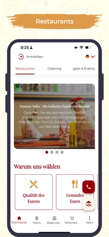Namaste Food screenshot