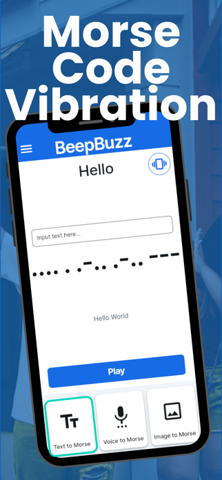 BeepBuzz  Morse Code Vibration Screenshot 2 of 5