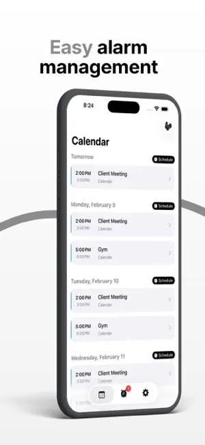 Rooster - Calendar Alarms screenshot 3