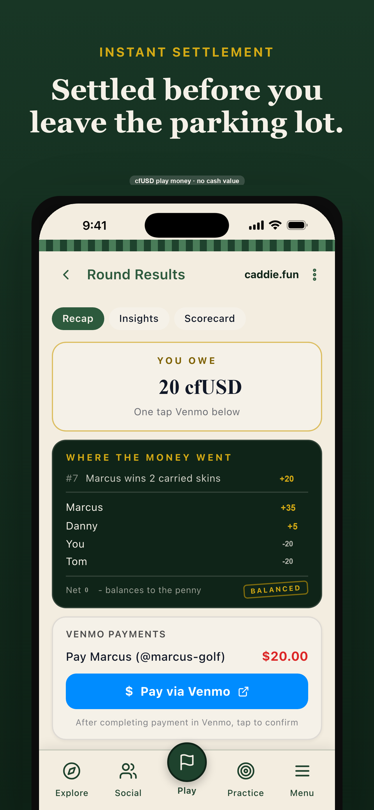 caddie.fun screenshot 5