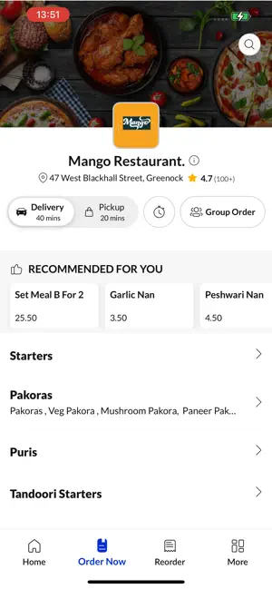 Mango Restaurant screenshot 2