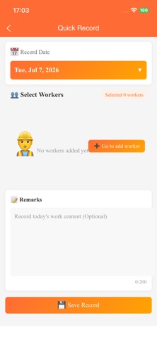 Work Log - Payroll Timesheet Screenshot 2 of 5