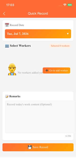 Work Log - Payroll Timesheet Screenshot 2 of 5