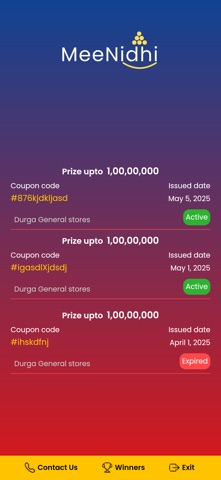 MeeNidhi App Screenshot 2 of 4