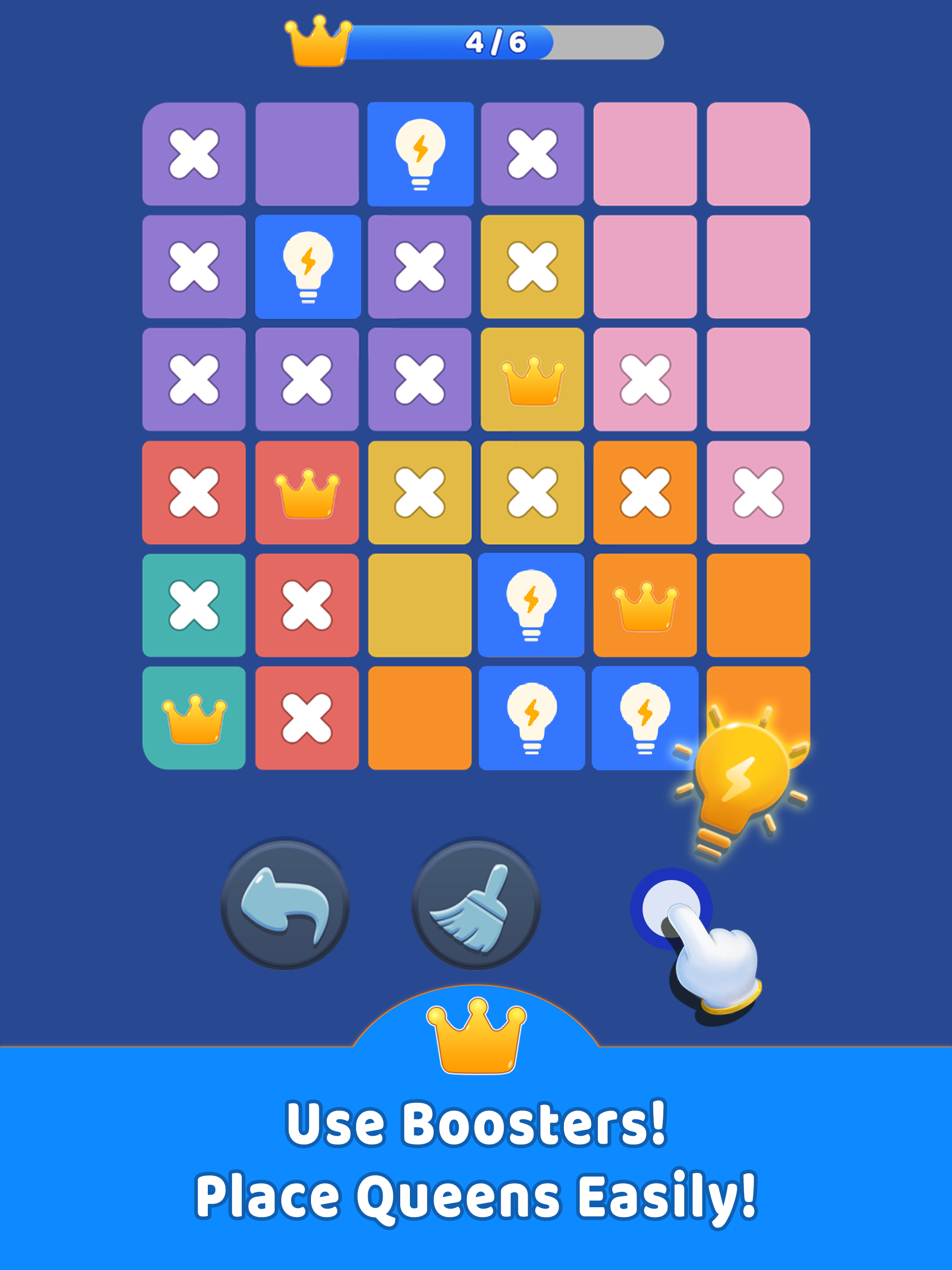 Queens Puzzle: Find The Queen screenshot 8