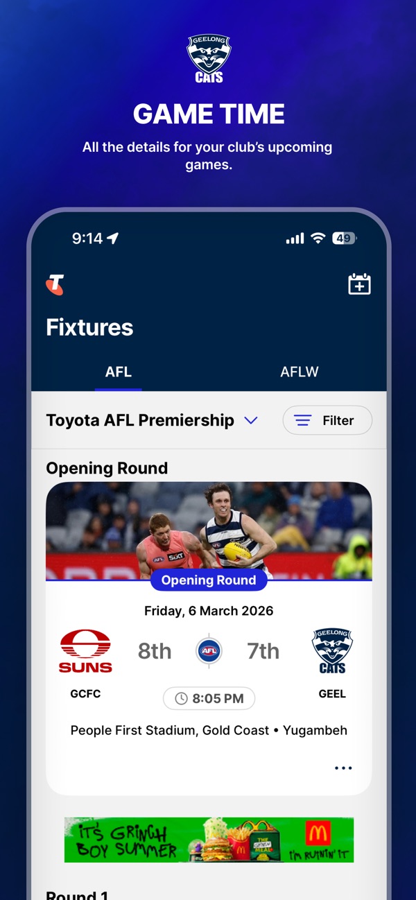geelong cats official app iphone images 2