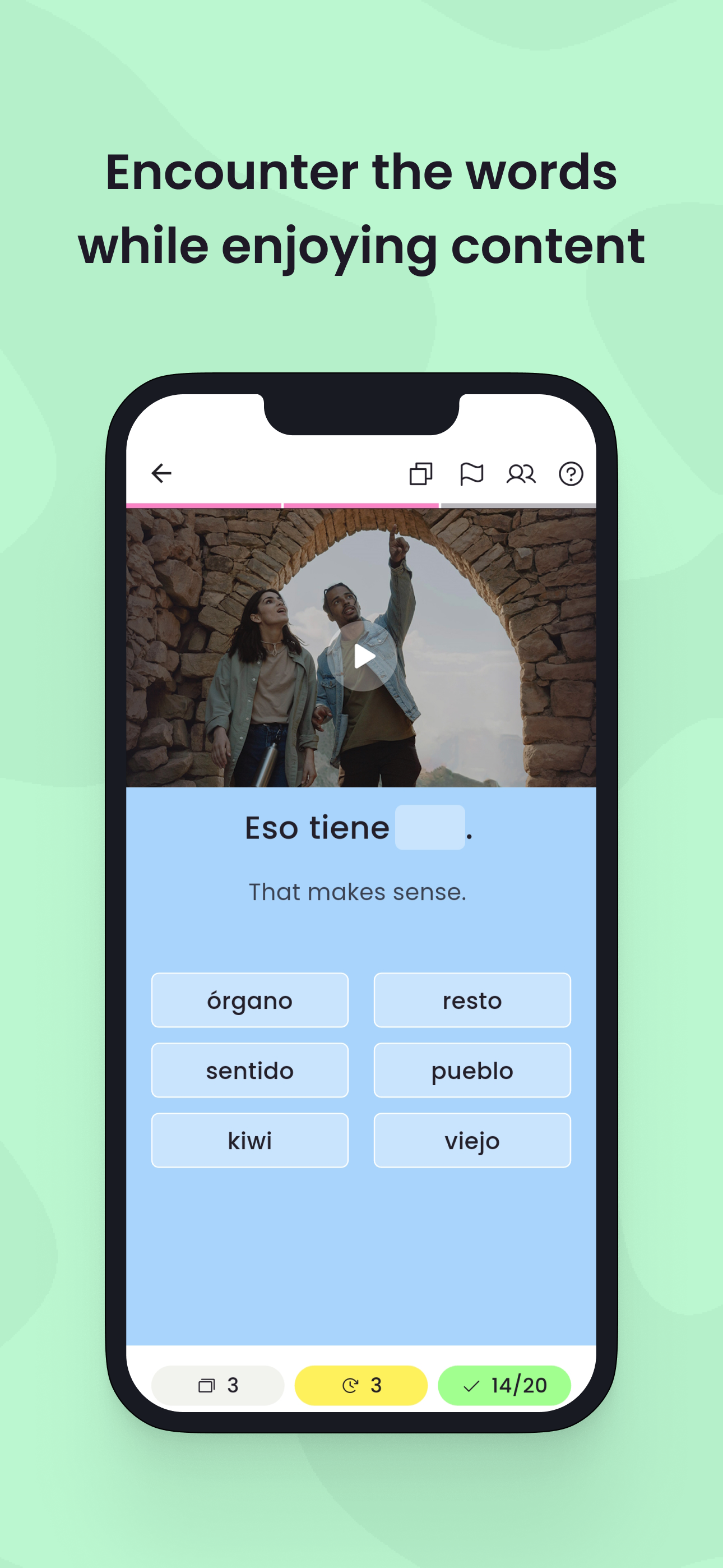 Lingo Llama - Video Flashcards screenshot 3