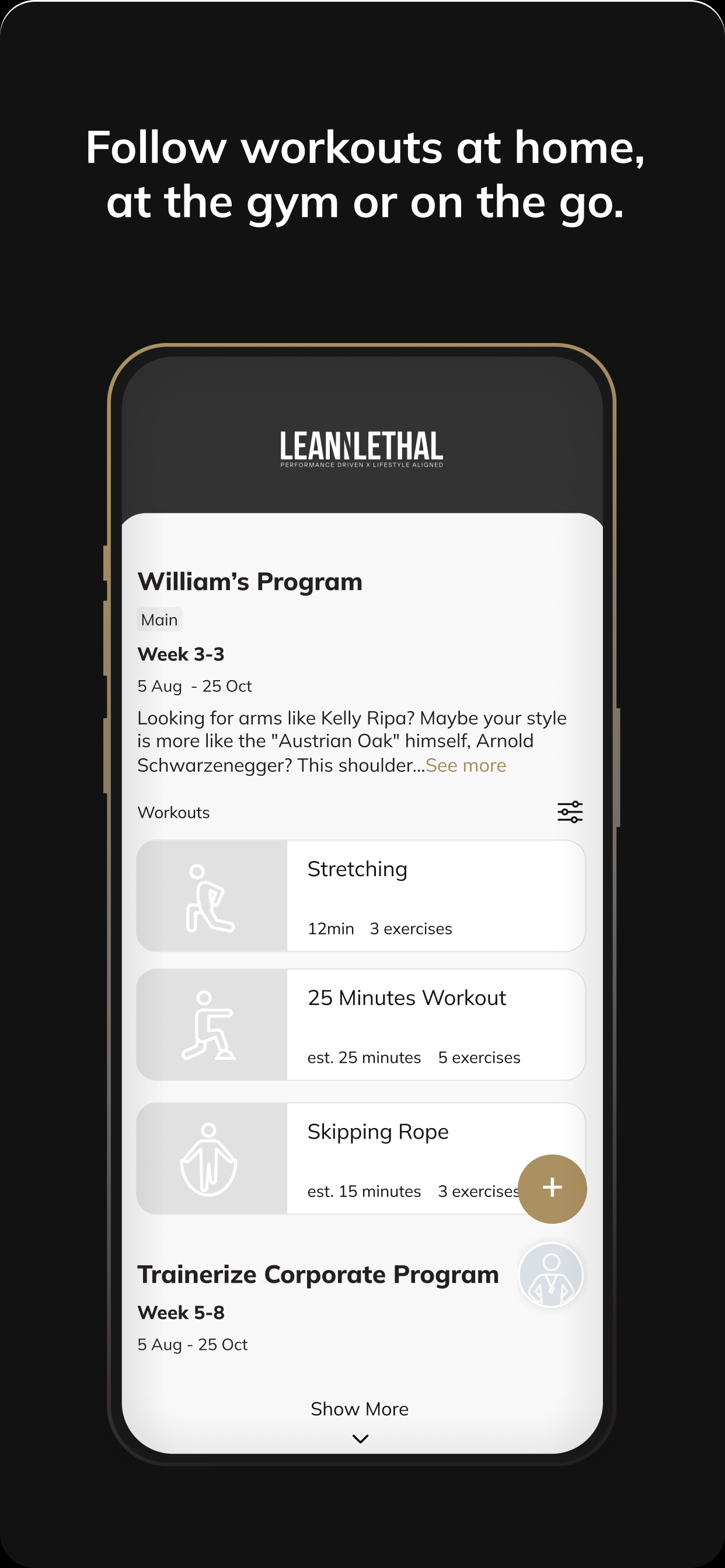 LEAN AND LETHAL COACHING