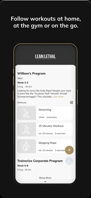 LEAN AND LETHAL COACHING screenshot 4