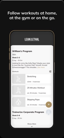 LEAN AND LETHAL COACHING screenshot