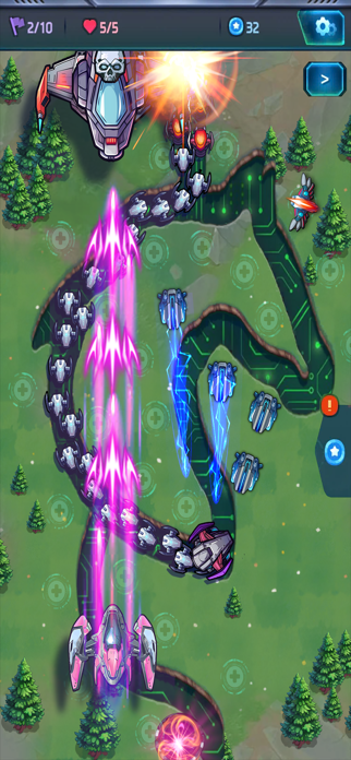 GalaxyTD: Endless Battle Screenshot 2 of 8