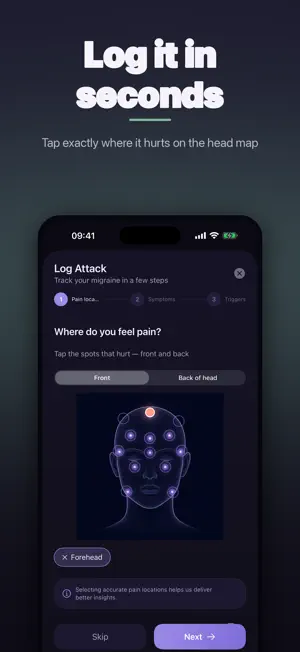 Oria: Migraine & Period screenshot 3