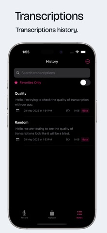Transcribe - AI Note Taker screenshot