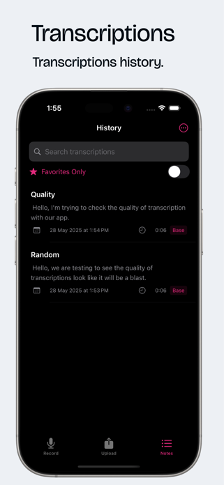 Transcribe - AI Note Taker Screenshot 4 of 6