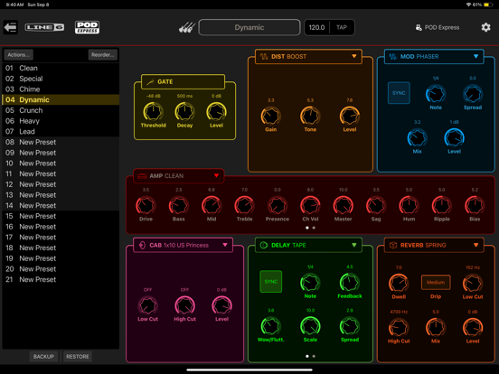 POD Express Edit iPad screenshot 5 - Music app