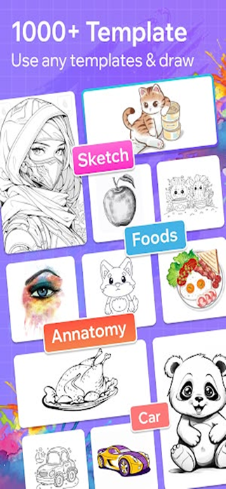 AR Drawing: Trace & Sketch Screenshot 2 of 7