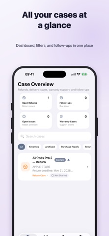 ProofCase: Receipt Tracker Screenshot 1 of 5