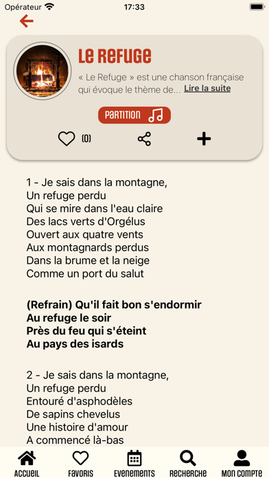 Chants de France Screenshot