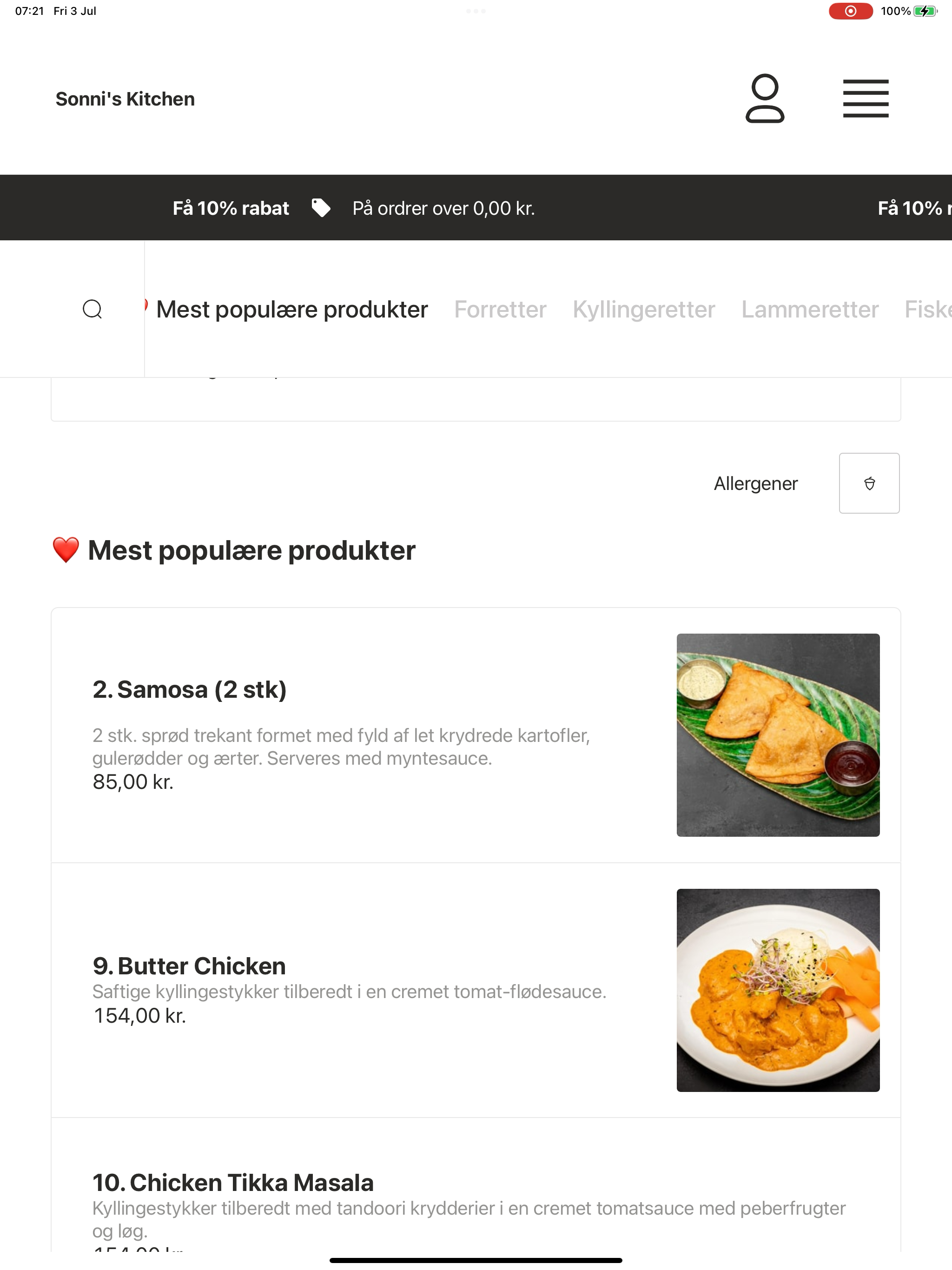 Sonni's Kitchen screenshot 14
