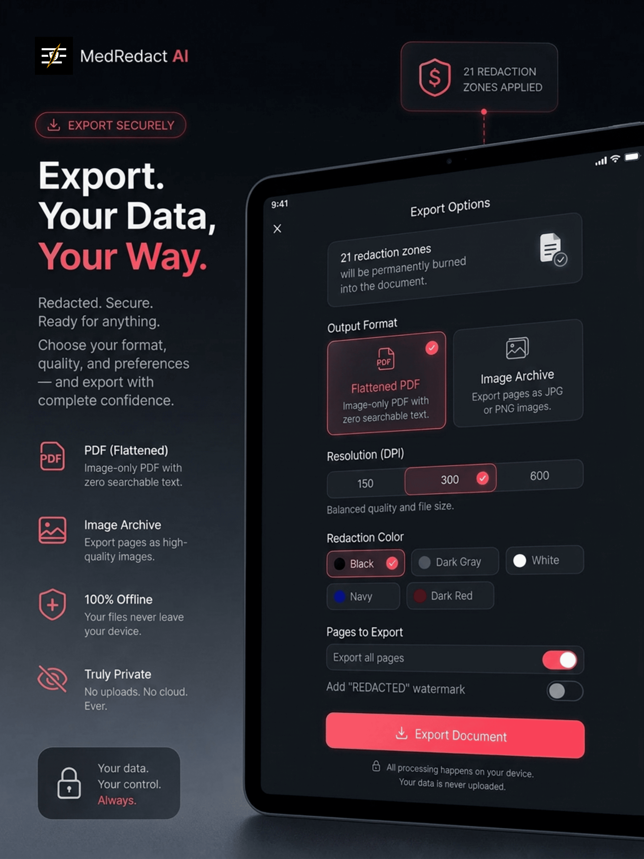 MedRedact: Medical Privacy AI screenshot 7